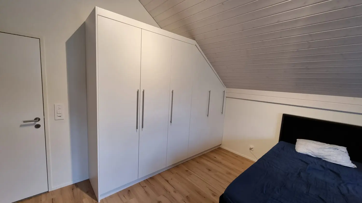 Einbauschrank im Schlafzimmer